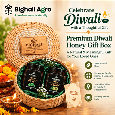 Best Diwali Gift Hampers Free Delivery – Bighali Premium Honey Gift Box