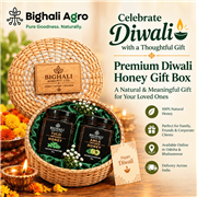 Best Diwali Gift Hampers Free Delivery – Bighali Premium Honey Gift Box