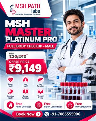 Affordable Full Body Health Checkup in Delhi NCR