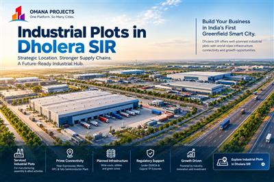Discover Multiple Property Options with Omana Projects in Dholera SIR