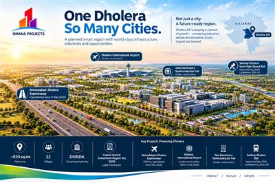 Discover Multiple Property Options with Omana Projects in Dholera SIR
