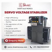 Buy the Best Servo Voltage Stabilizer from Shakti Electronics