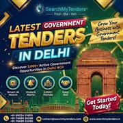 Latest Government Tenders in Delhi by Search My Tenders