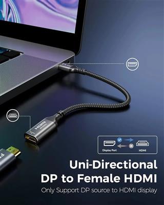 FEDUS DisplayPort to HDMI Adapter Cable