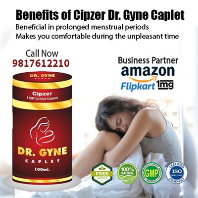 Dr. Gyne Caplet removes irregularities in menstruation