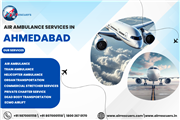 Air ambulance from Civil Hospital Ahmedabad