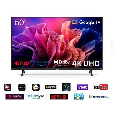 Haves 50-inch Google TV [4K UHD] Classic In-Built BT.