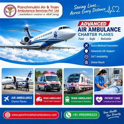 Panchmukhi Low Cost Air Ambulance in Patna- cost effectiveness involved during