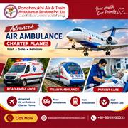 Panchmukhi Hi tech Air Ambulance in Delhi - Quick Retrieval arranged on time