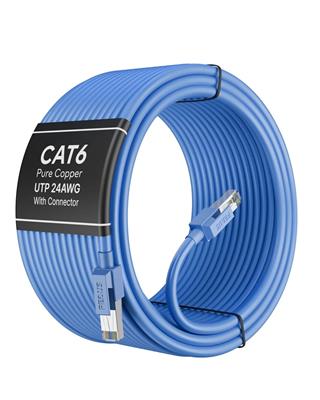 CAT6 24AWG Pure Copper UTP Networking Cable - 1M