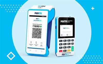 Paytm Card Swiping Machine ₹2,121 Incl. GST | Low MDR Plans