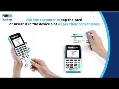 Paytm Card Swiping Machine ₹2,121 Incl. GST | Low MDR Plans