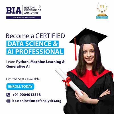 Data Science Training Institute – Boston Institute of Analytics, Whitefield
