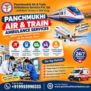 Panchmukhi Hi Tech Train Ambulance in Delhi – a carefully coordinated train tran