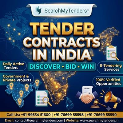 Tender Contracts in India | Search My Tenders