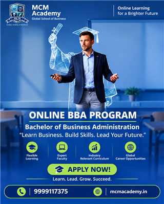 Build Your Future with an Online BBA! 🎓💼 Learn business, develop real-world sk