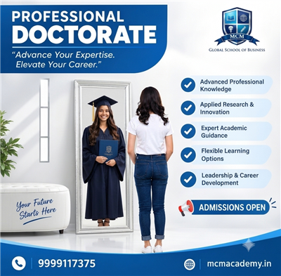 🎓 Professional Doctorate – Elevate Your Career! Advance your expertise,