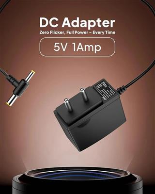 FEDUS 5V 1A DC Power Adapter for Set Top Box, CCTV, Router