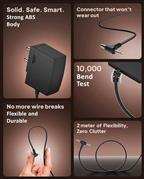 FEDUS 5V 1A DC Power Adapter for Set Top Box, CCTV, Router