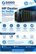 HP Dealer in India – Reliable IT Hardware Solutions by Sanso Network