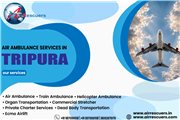 Air ambulance for critical patients in Tripura