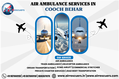 Private Air Ambulance in Cooch Behar
