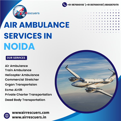 Advanced Patient Flight Support From Noida