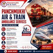 Panchmukhi Train Ambulance from Lucknow- associated with immediate response