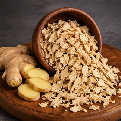 Buy Bulk Dried Ginger Flakes - Leading Exporter India