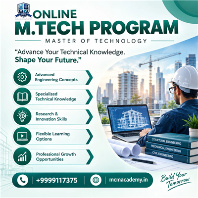 🎓 Online M.Tech Program – Advance Your Technical Knowledge!