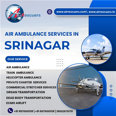 Critical Patient Flight Assistance From Srinagar