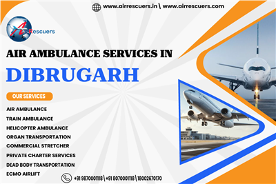 Patient Transfer by Air Dibrugarh