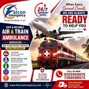 Falcon Train Ambulance Cost from Mumbai- budgeted solution offered during emerge