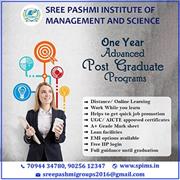 One Year Advanced Post Graduate Programs