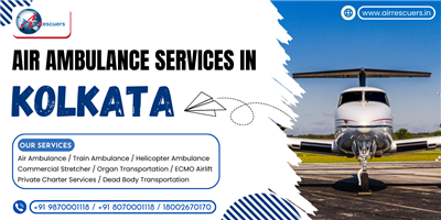 Air Ambulance Services in Kolkata – Expert Medical Flight Team