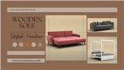 Get Your Premium Custom Furniture Bangalore Online At Wooden Sole – Here