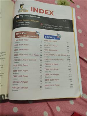 Educart cbse class 10 Granth 10 year solved papers 2025 - 2016