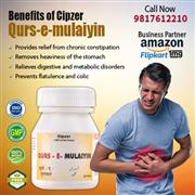 Qurs-e-Mulaiyin is used for the treatment of Constipation & removes the heavines