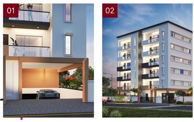 HMDA & RERA APPROVED RESIDENTIAL FLATS @ PRAGATHI NAGAR