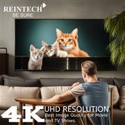 4K UHD RESOUTION, BEST IMAGE QUALITY FOR MOVIE AND TV SHOWS.
