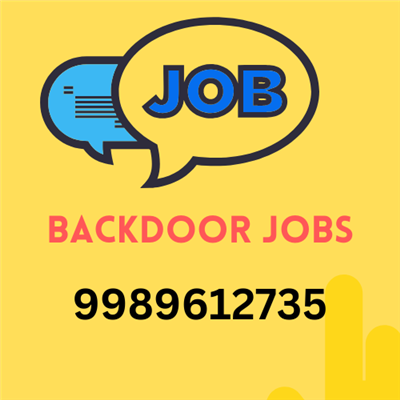 Backdoor Jobs in Hyderabad