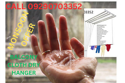 Call  09290703352 to buy cloth drying ceiling hanger near bowenpally