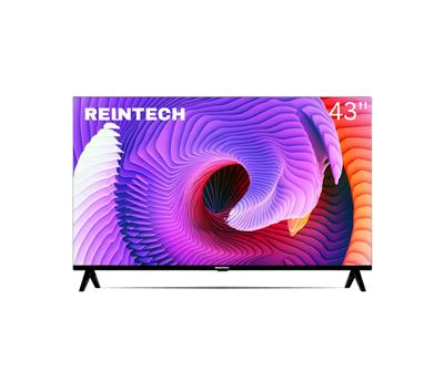 Reintech 109cm [43 Inches] Smart Full HD, Frameless Black [RT43S18F] FL LED TV