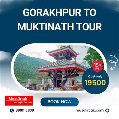Gorakhpur to Muktinath Tour Package, Muktinath tour Package from Gorakhpur