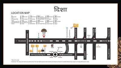Vvip  namah  is Offering  a 3&4 Bhk  Apartments in Ghaziabad