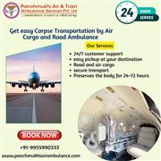 In Vellore, Panchmukhi Dead Body Transportation service includes covering the