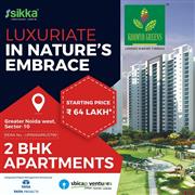 2 bhk  apartments in Sikka Kaamya  green at Noida