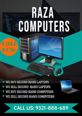 Raza Computers - Second Hand Laptops and Computers Dealer in Mumbai and Thane.