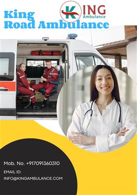 Easily Get the King Ambulance Service in Patna at an Affordable Fare