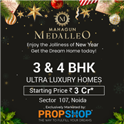 Mahagun Medalleo royal Luxury 3Bhk Apartments in Sector 107Noida